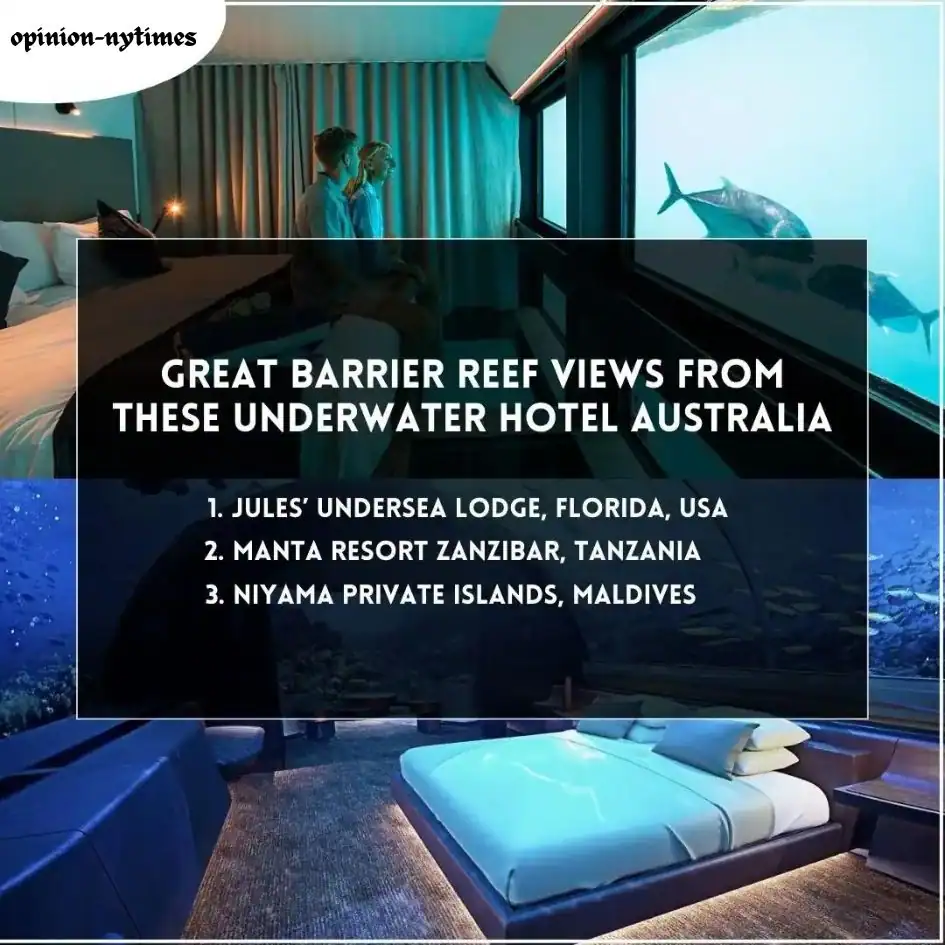 underwater hotel australia